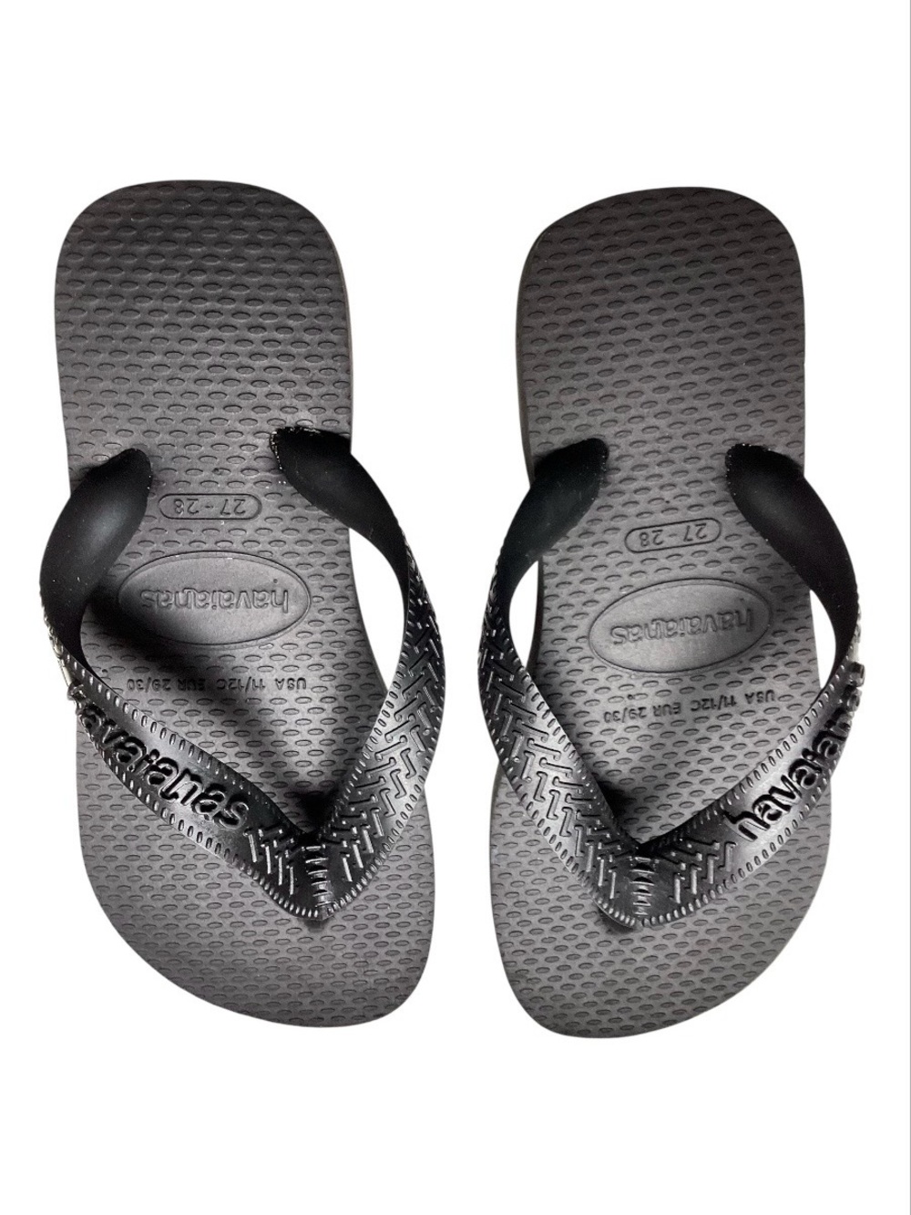 Havaianas Black Toddler Flip Flops